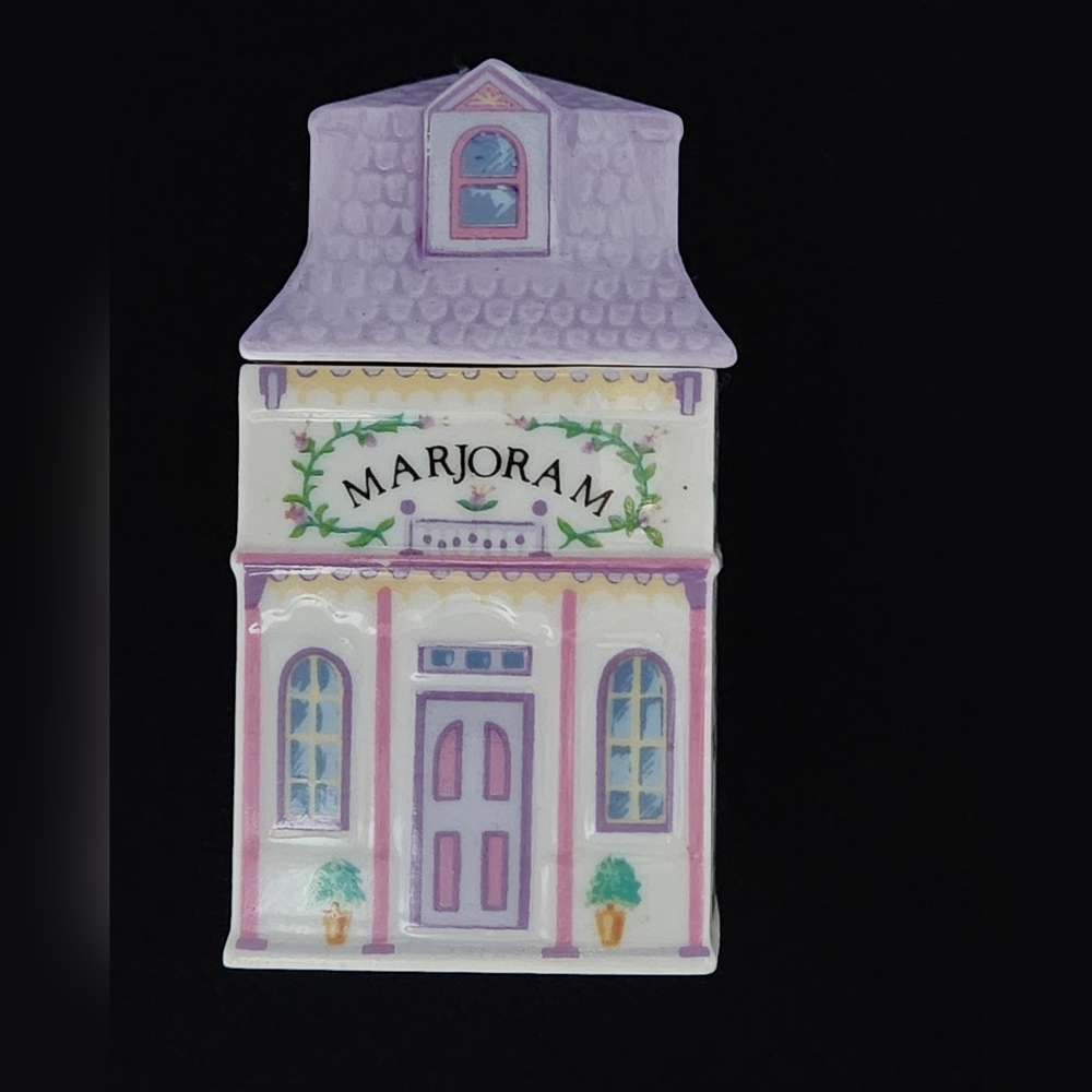 Lenox - The Lenox Spice Village MARJORAM Fine Porcelain Jar
